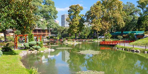 An image of the Japanese Gardens