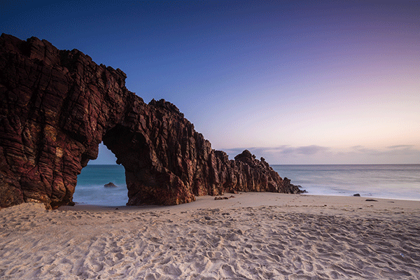 shaped rocks on Jeri beach