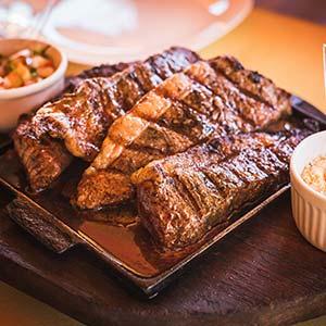 picanha barbequed meat in brazil