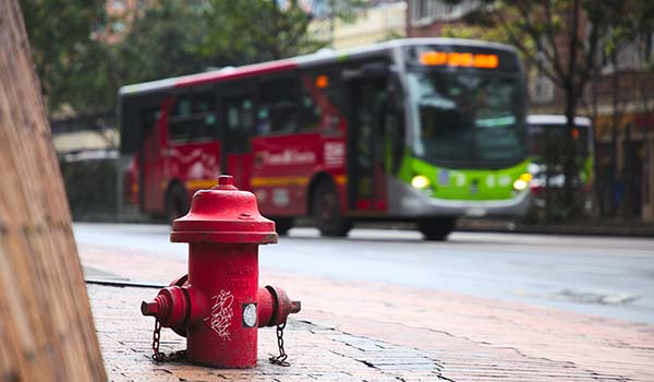 a bus in bogota colombia