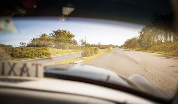 getting around cuba in a taxi