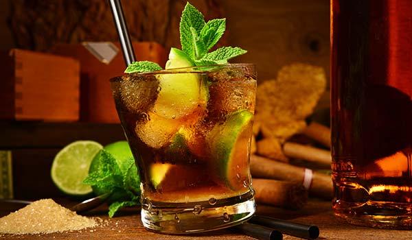 try the cocktail mojito in cuba