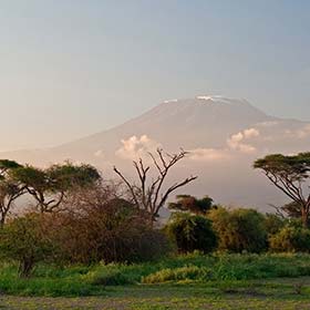 mount kenya in africa