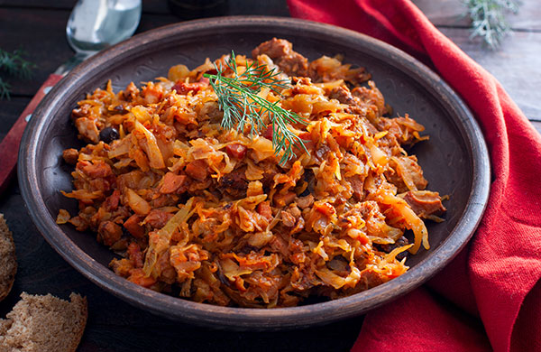 the national dish in poland is bigos stew