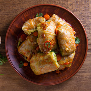 golabki stuffed cabbage leaves a popular food to try in poland