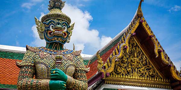 The Grand Palace in Bangkok has one of the highest entrance fees for an attraction in Thailand