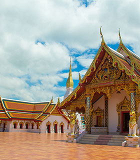 A temple located in Thailand