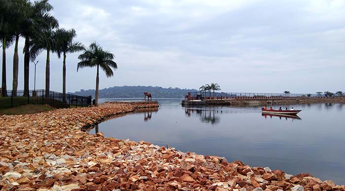 outskirts of kampala where the main airport of uganda is