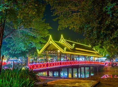 Siem Reap the gateway to the ruins of Angkor a great place for tourists to hang out on holiday