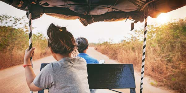 Transport in Cambodia on holiday is easily tuk-tuk are the most common method on transport