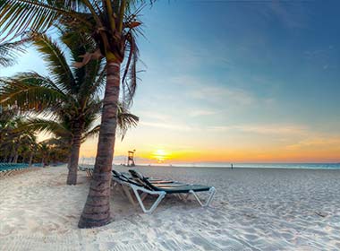 paradise beach in one of the best places to go in mexico cancun