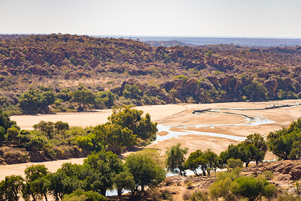 a river crossing in Mapungubwe National Park