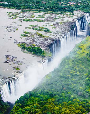 Victoria Falls in Zimbabwe Africa