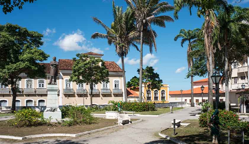 The town of Sao Luis in Brazil 