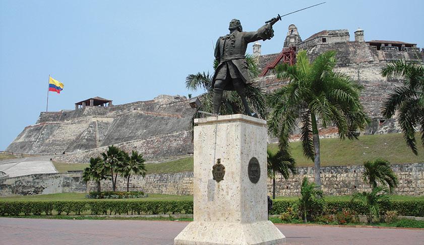 Castillo San Felipe de Barajas in Cartagena, Colombia