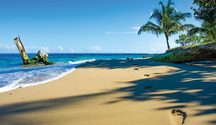 Caribbean beach, Puerto Viejo, Costa Rica