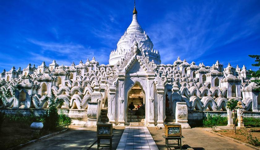 Sandanami Paya in Mandalay, Myanmar