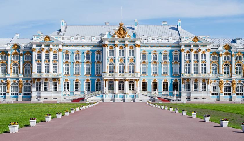 Catherine Palace near St Petersburg, Russia