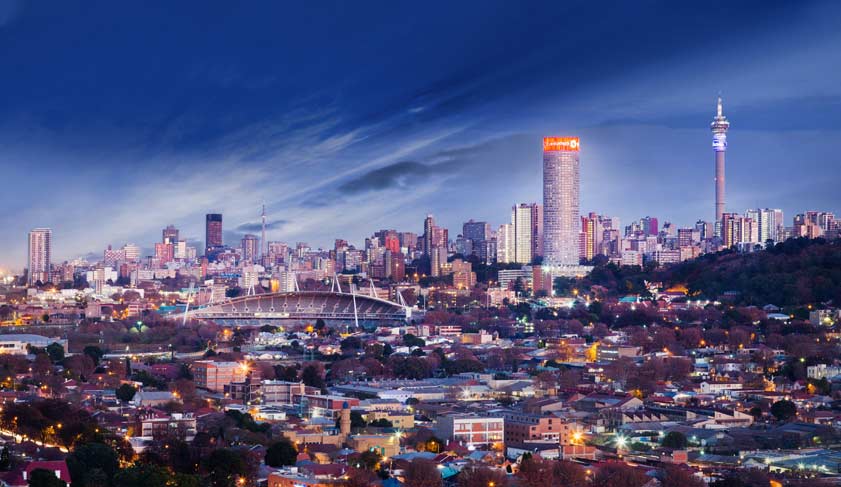 Johannesburg-skyline, South-Africa