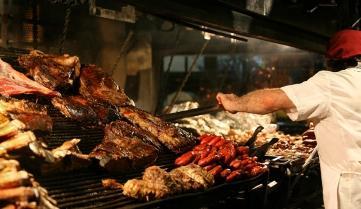 Cooking up a BBQ, Argentina