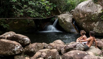 A secluded corner of Ilha Grande, Brazil