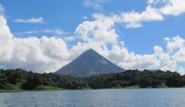 Cloud surrounding the Arenal Volcano, Costa Rica