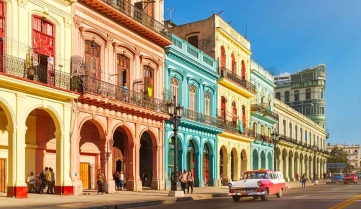 The colourful streets of Havana