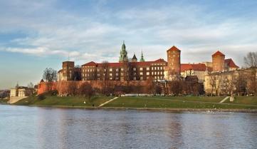 Wawel Royal Castle in Krakow, Poland